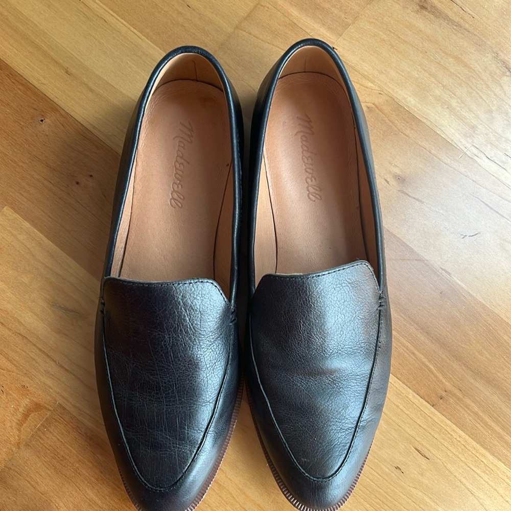 Madewell The Frances Loafer in Black, Size 7